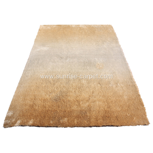 Silk Shaggy Gradational Carpet Rug